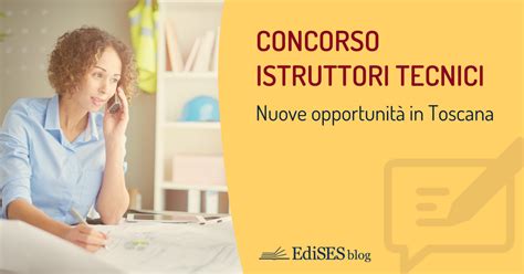 Concorso Istruttori Tecnici Firenze Posti Per Diplomati