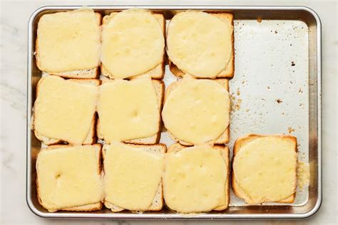 Sheet Pan Grilled Cheese Sandwiches Recipe