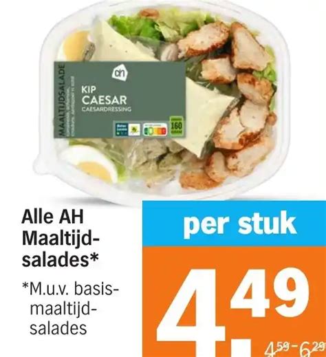 Alle Ah Maaltijdsalades Aanbieding Bij Albert Heijn