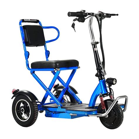 Buy Wheel Foldable Electric Mobility Scooters For Seniors Handicapped