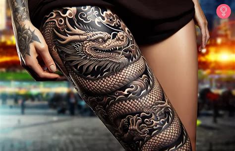 8 Chinese Dragon Tattoo Designs With Meanings