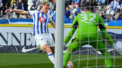 Bundesliga Wundersch Ner Sonntag Hertha Siegt Offensiv Gegen