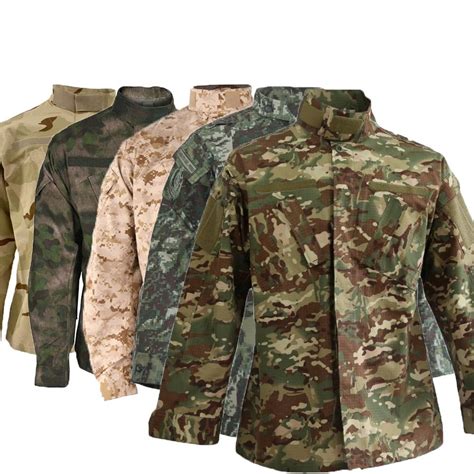 Acu Camouflage Military Uniform Security Officer Uniforms Can Be