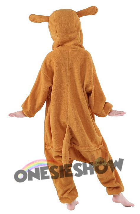 Kangaroo Onesie Kids Kigurumi Polar Fleece Animal Costumes For Teens