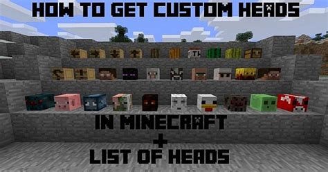 How to Get Custom Heads and List of Heads