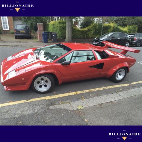 1983 Lamborghini Countach 5000S For Sale Billionaire