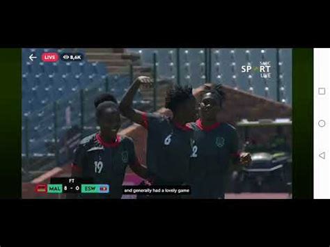 Cosafa Women Cup Malawi Vs Eswatini Highlights YouTube