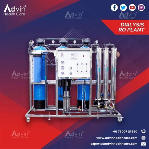 Ro Plant For Dialysis At Rs Dialysis Equipment In Ahmedabad