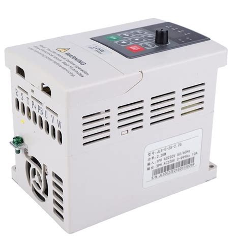 Variateur de fréquence monophasé à triphasé 220V inverseur 2 2Kw VFD