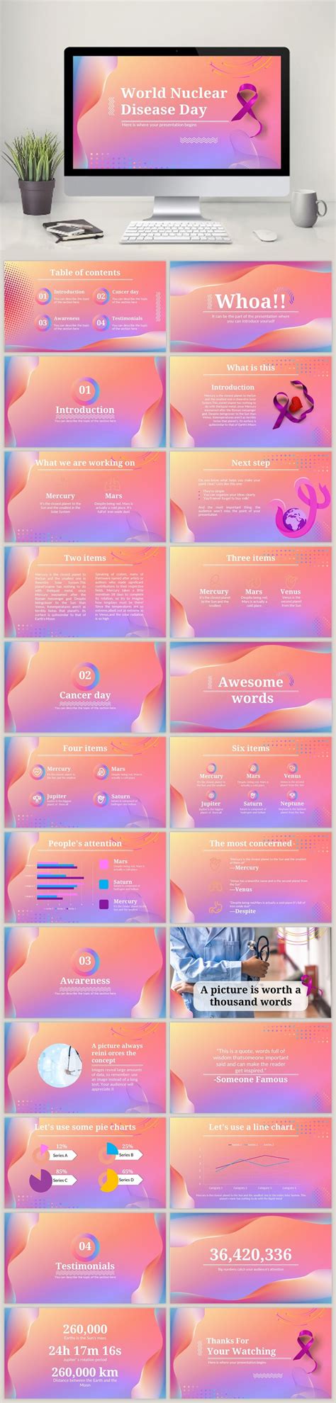 Nuclear Powerpoint Template