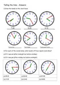 Telling The Time Teaching Resources