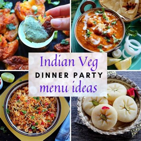 Indian Dinner Party Menu Vegetarian Madhus Everyday Indian