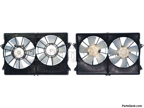 Chrysler Pacifica Radiator Fan Cooling System Replacement Tyc