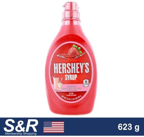 Hershey S Syrup Delicious Strawberry Flavor G Lazada Ph