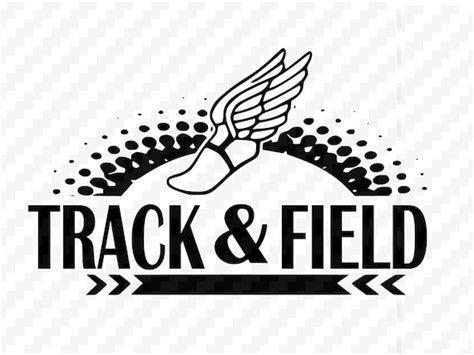 Tigers Track And Field SVG DXF EPS Silhouette Cameo Cricut Vector Logo