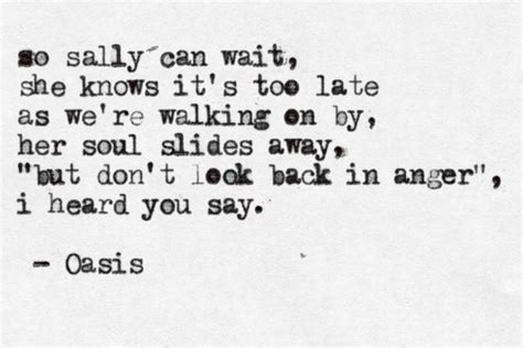 Lyric Oasis Don T Look Back In Anger - Stafashared