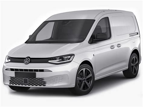 Volkswagen Caddy Van 2021 3D model | CGTrader