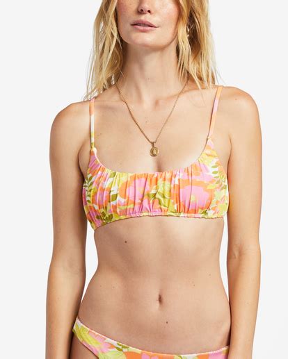 Summer Folk Top De Bikini Bralette Para Mujer Billabong