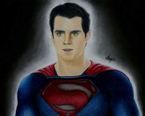 Dibujo De Superman Realista A Color DibujArte Amino