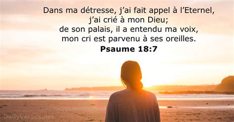 Psaume 18 7 Verset De La Bible DailyVerses Net