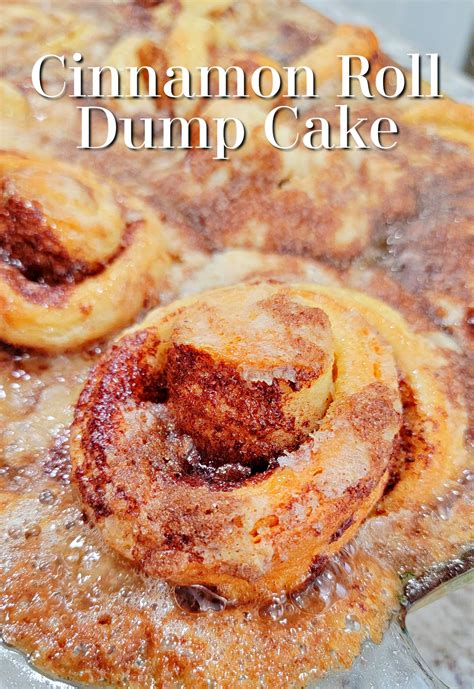 Cinnamon Roll Dump Cake Lou Lou Girls