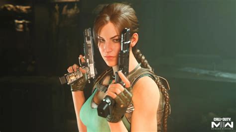 Lara Croft Joins Call Of Duty Next Month Savage And Mace Too Push