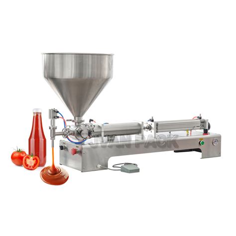 G Wgd Semi Automatic High Viscosity Tabletop Paste Piston Filler