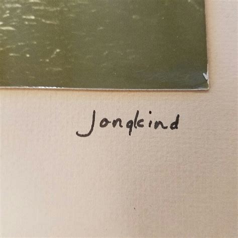 Any connection to painter Johan Barthold Jongkind, 1866?? | Antiques Board