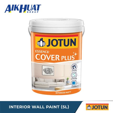 L Jotun Essence Cover Plus Matt Interior Wall Paint Cat Dalam