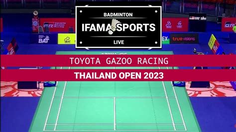 Live Bagas Fikri Ina Vs Liang Wang Chn Thailand Open