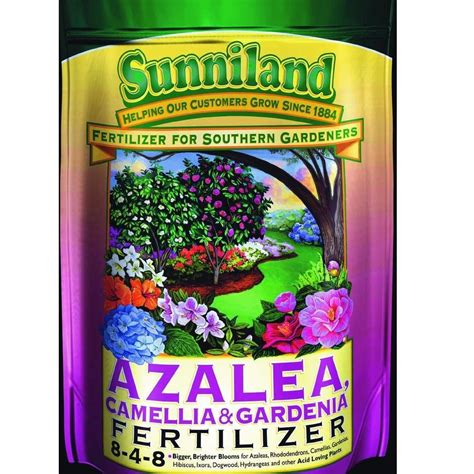 Sunniland 20 lb. Azalea,Gardenia Camellia Fertilizer-122408 - The Home ...