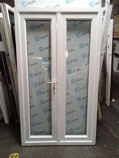 Used White Upvc French Doors Mm X Mm Ea A Used Upvc Windows