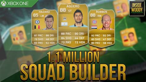 Fifa Ultimate Team Insane Million Hybrid Squad Builder Feat