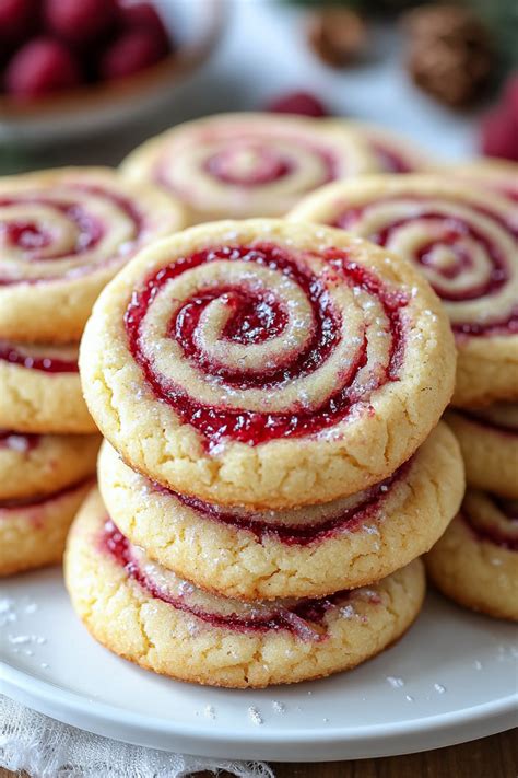 Raspberry Swirl Cookies That Oven Feelin