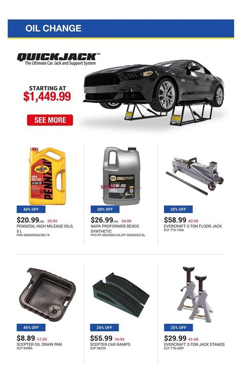 NAPA Auto Parts Flyer August 1 To 31