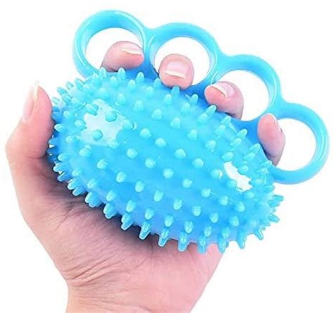 Vitdipy Hand Grip Exerciser Strengthener Four Finger Exerciser Ball And