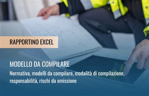 Rapportino Di Lavoro Giornaliero Modello Excel Gratis