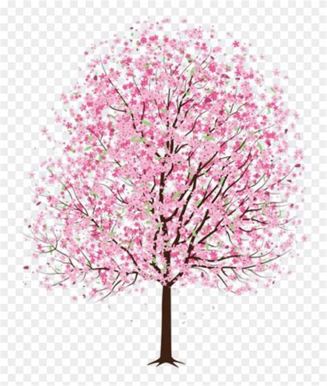 How To Draw A Pink Flower Tree Infoupdate Org