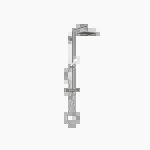 Series Specific Brushed Dark Platinum Shower Faucets Showerpipe With