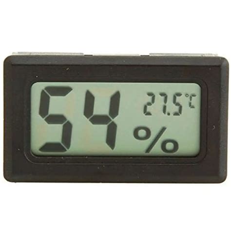 LCD Digital Thermometer Hygrometer Temperature Indoor Convenient Sensor ...