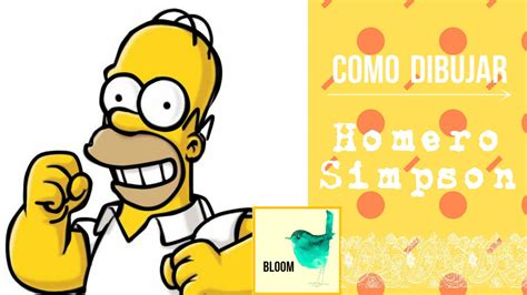 Como Dibujar A Homero Simpson Paso A Paso Facil Mini Tutorial