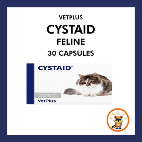 VetPlus CYSTAID Feline Urinary For Cat Feline 30 Capsules Per Strip