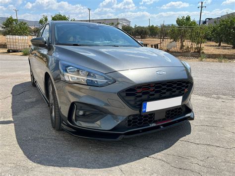 Front Splitter V 1 Ford Focus Mk4 St St Line 2018 Motordrome Design