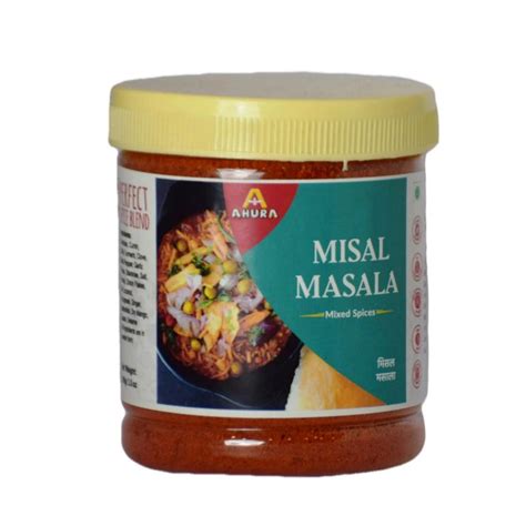 Ahura Natural Misal Masala Powder Packaging Type Plastic Container