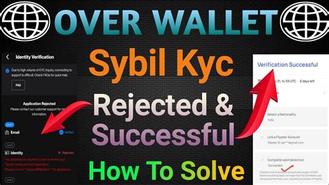 Over Wallet Kyc Rejected Solutionover Wallet Kyc Full Process Over