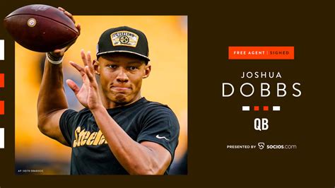 Browns Sign Qb Joshua Dobbs