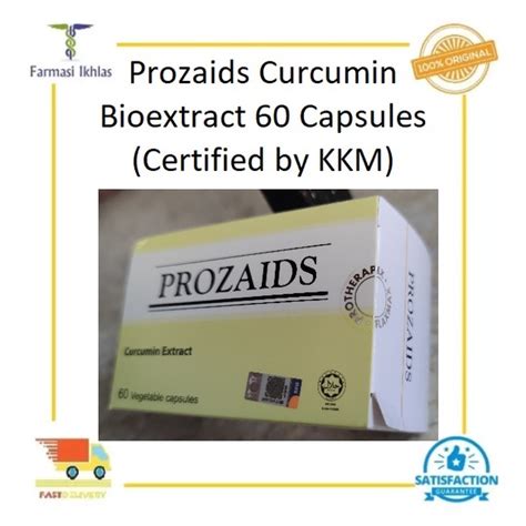 Prozaids Curcumin Bioextract Capsules S Shopee Malaysia