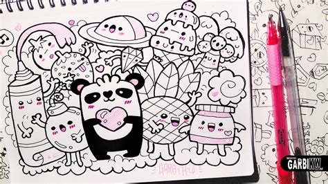 Follow The Panda Hello Doodles Easy And Kawaii Drawings By Garbi