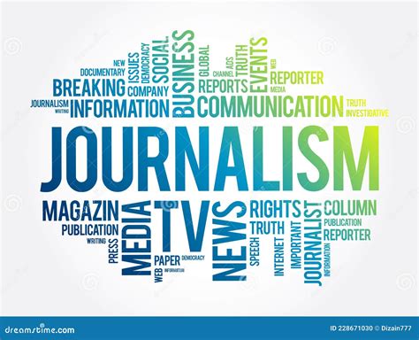 Journalism Word Cloud Freedom Of Press Freedom Of Press Word