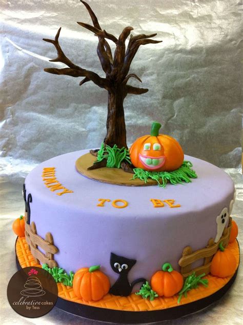 Halloween Themed Baby Shower Bake - CakeCentral.com